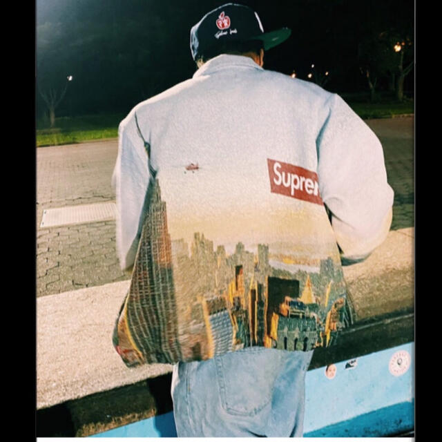 Supreme(シュプリーム)の【L】Aerial Tapestry Harrington Jacket メンズのジャケット/アウター(ブルゾン)の商品写真