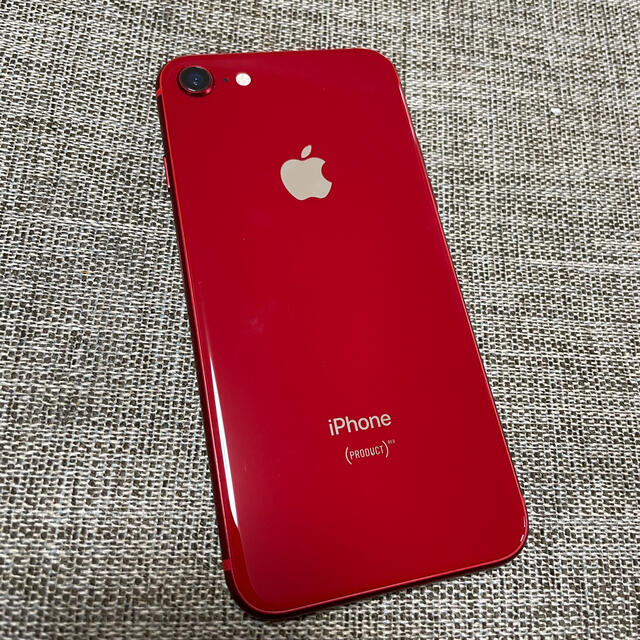 iPhone8 64GB レッド SIMロック解除済みiPhone