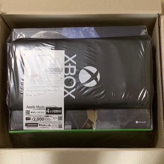 マイクロソフト(Microsoft)の【新品未開封】xbox series x オリジナルデザインエコバッグ付き(家庭用ゲーム機本体)