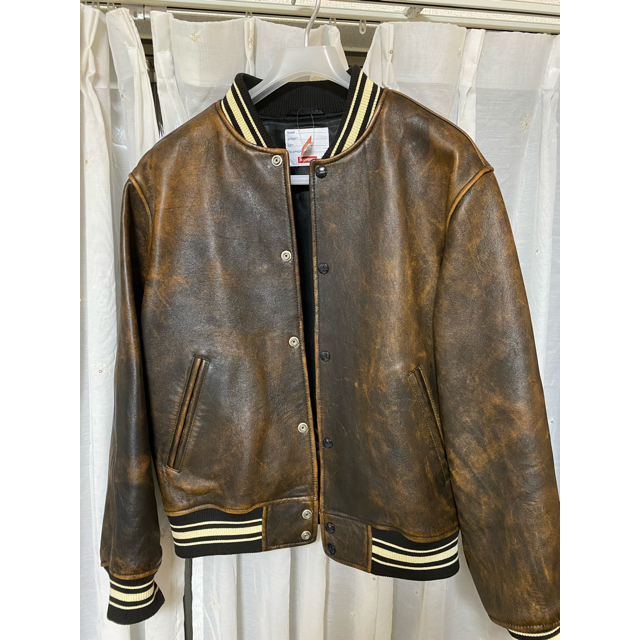 Supreme(シュプリーム)のSupreme painted leather jacket メンズのジャケット/アウター(レザージャケット)の商品写真