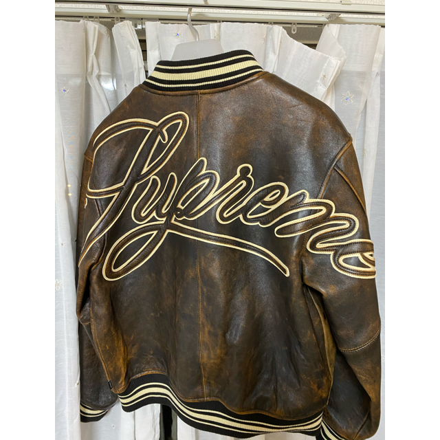 Supreme(シュプリーム)のSupreme painted leather jacket メンズのジャケット/アウター(レザージャケット)の商品写真