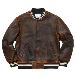 シュプリーム(Supreme)のSupreme painted leather jacket(レザージャケット)