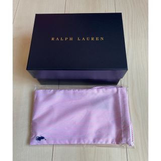 ポロラルフローレン(POLO RALPH LAUREN)のラルフローレン　マスク　ピンク　未使用　ギフトボックス付き(その他)