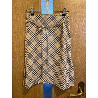 バーバリーブルーレーベル(BURBERRY BLUE LABEL)のBurberry blue label  ラップスカート(ひざ丈スカート)