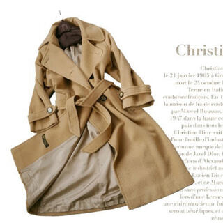 クリスチャンディオール(Christian Dior)の☆ジャスミンさま専用☆Christian Diorめちゃ可愛ふわゆるコート(ロングコート)