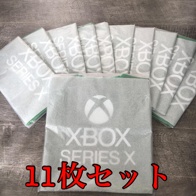 Xbox(エックスボックス)の【新品未使用品】XBOX Amazon購入特典　エコバッグ　11枚セット エンタメ/ホビーのゲームソフト/ゲーム機本体(その他)の商品写真