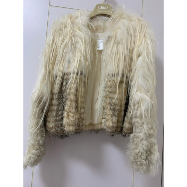 CHLOE ファー　コート　ジャケット　34レディース