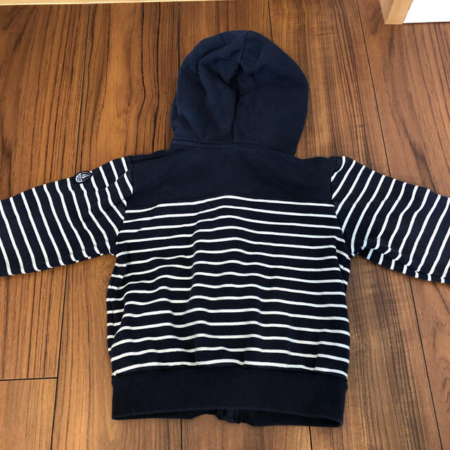 PETIT BATEAU(プチバトー)の【プチバトー】パーカー　110センチ キッズ/ベビー/マタニティのキッズ服男の子用(90cm~)(ジャケット/上着)の商品写真