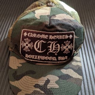 クロムハーツ(Chrome Hearts)のクロムハーツ/トラッカーキャップ/迷彩/カモフラ(キャップ)