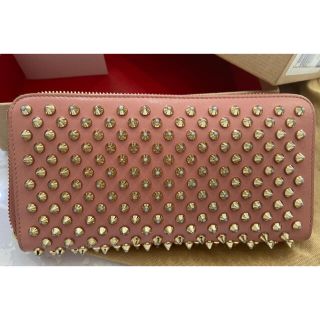 クリスチャンルブタン(Christian Louboutin)のクリスチャン　ルブタン　長財布　ウォレット　カーフ　スパイクス(財布)