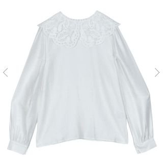 アメリヴィンテージ(Ameri VINTAGE)のAmeri VINTAGE EMBROIDERY COLLAR BLOUSE(シャツ/ブラウス(長袖/七分))