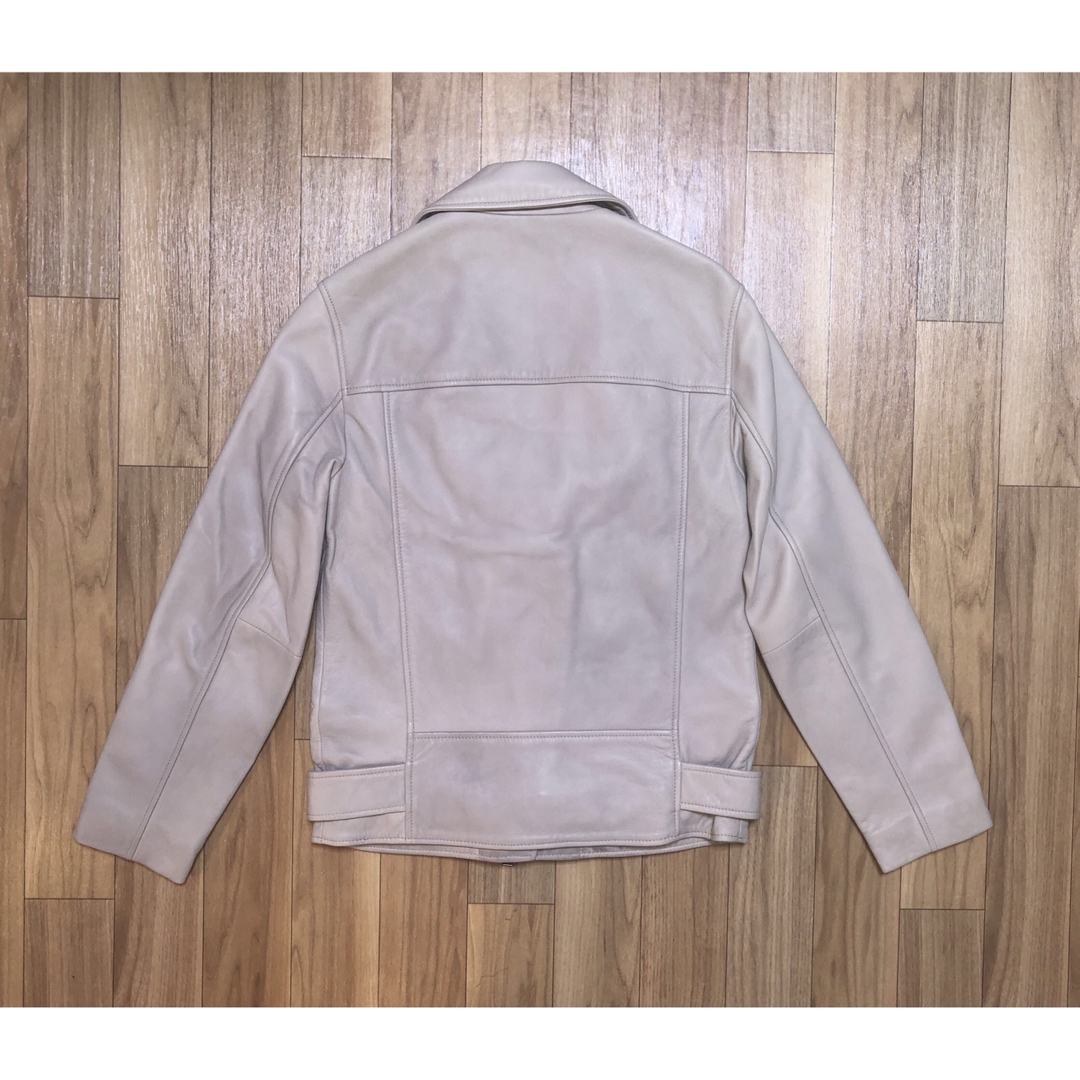 新品 ALLSAINTS ライダースジャケット レザー ピンク ヴィヴィア