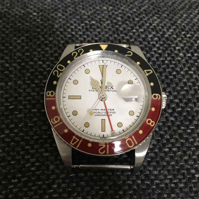 6542 GMT 赤黒 バニラコーク 腕時計 自動巻 稼働品 レックス OREX