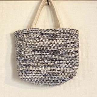 ムジルシリョウヒン(MUJI (無印良品))の【tamagoyaki様専用】インドの手織ミニトートバッグ(トートバッグ)