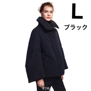 ユニクロ(UNIQLO)のUNIQLO +J ジルサンダー　 ハイブリッドダウンジャケット　L(ダウンジャケット)