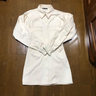 ザラ(ZARA)のZARA DRESS WITH POCKETS TRF(ミニワンピース)