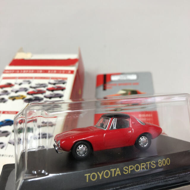 トヨタ 京商1:64スケール トヨタスポーツ800の通販 by ママせんせい's shop｜トヨタならラクマ