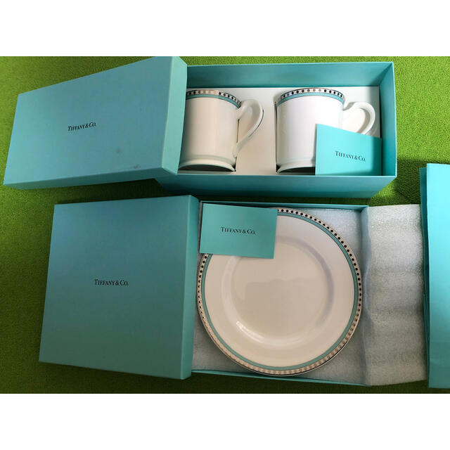 Tiffany & Co.(ティファニー)のTiffany& Co. お皿とコップ インテリア/住まい/日用品のキッチン/食器(食器)の商品写真