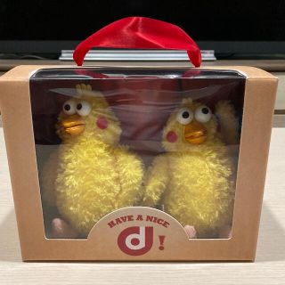 エヌティティドコモ(NTTdocomo)のポインコ兄弟(ぬいぐるみ)