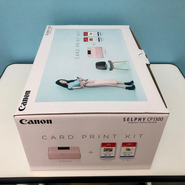 Canon(キヤノン)の【新品未使用】Canon SELPHY CP1300 カードプリントキット スマホ/家電/カメラのPC/タブレット(PC周辺機器)の商品写真