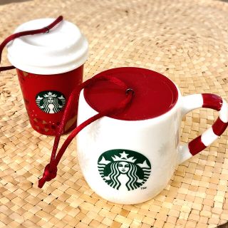 スターバックスコーヒー(Starbucks Coffee)のスターバックス　Xマスオーナメント(置物)