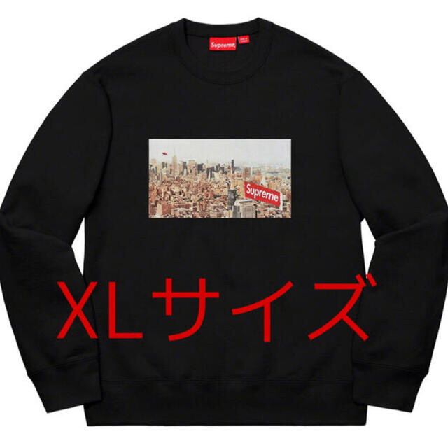 SUPREME Aerial Crewneck Sサイズ スウェット ナチュラル