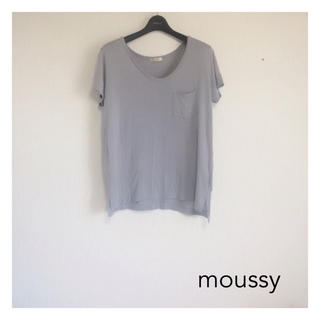 マウジー(moussy)のmoussy 無地Tシャツ(Tシャツ(半袖/袖なし))