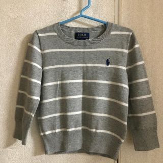 ポロラルフローレン(POLO RALPH LAUREN)のセーター(ライトグレー)(ニット)