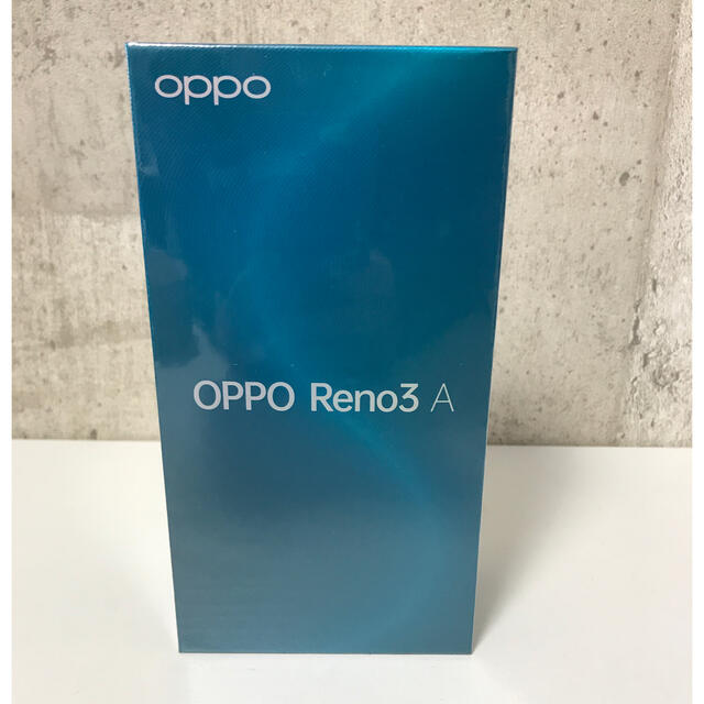 【新品未開封】OPPO Reno3 A 128GB (ブラック) SIMフリー