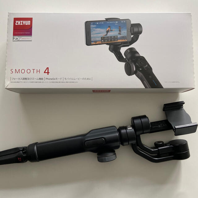 GoPro(ゴープロ)のZHIYUN smooth4 スタビライザー スマホ/家電/カメラのスマホアクセサリー(自撮り棒)の商品写真