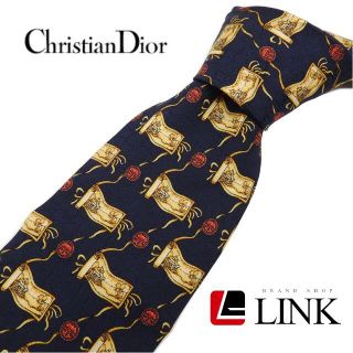 クリスチャンディオール(Christian Dior)の最高級シルク100%【美品】【正規品】クリスチャンディオール ネクタイ(ネクタイ)