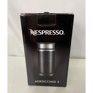 ネスレ(Nestle)のNespresso ネスプレッソ エアロチーノ3 ブラック 3594JPBK (コーヒーメーカー)