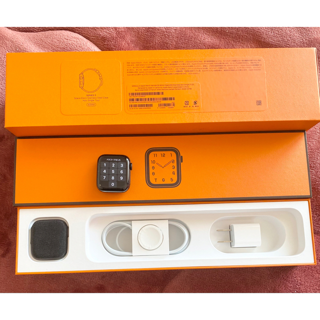 （美品）Apple Watch HERMES 5 40ミリモデル本体のみ