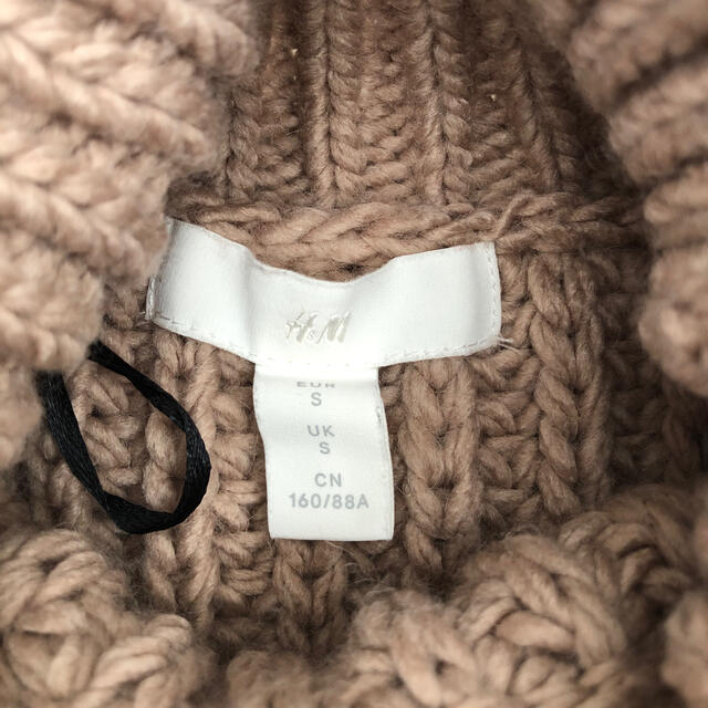 H&H(エイチアンドエイチ)のH&M チャンキーニット Sサイズ ベージュ レディースのトップス(ニット/セーター)の商品写真