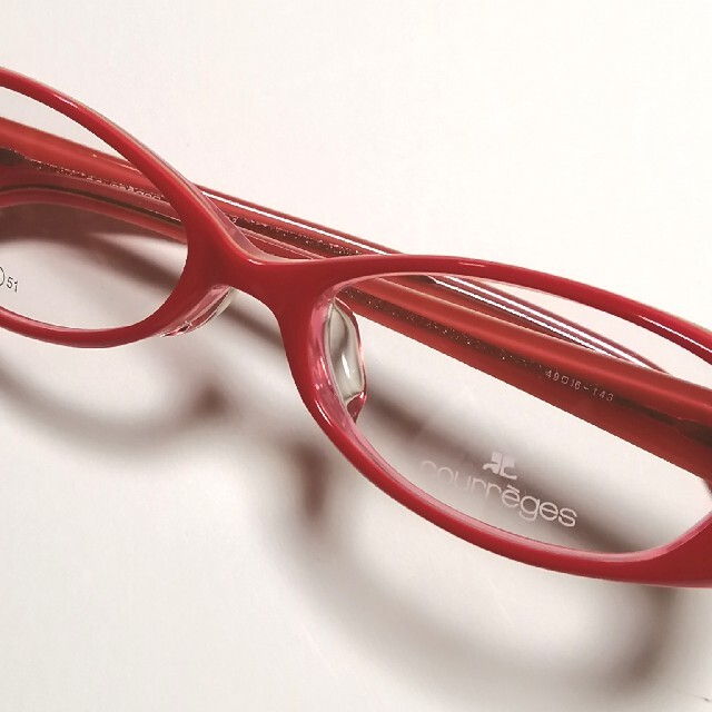 クレージュメガネフレーム レディースのファッション小物(サングラス/メガネ)の商品写真