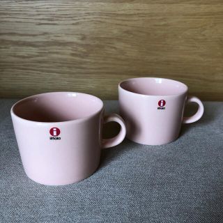 イッタラ(iittala)の新品✳︎ イッタラ　ティーマ  ティーカップ　パウダー  220ml 2個セット(グラス/カップ)