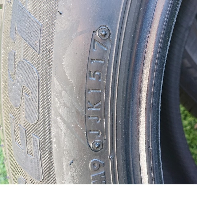 BRIDGESTONE(ブリヂストン)のブリジストン デューラーH/L33A 235/55R20 中古品  4本セット 自動車/バイクの自動車(タイヤ)の商品写真