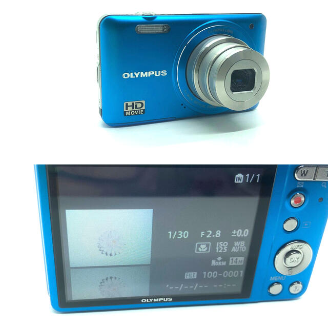 OLYMPUS(オリンパス)の美品　オリンパス OLYMPUS VG-140 デジタルカメラ　r16113 スマホ/家電/カメラのカメラ(コンパクトデジタルカメラ)の商品写真