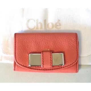 クロエ(Chloe)の★美品★お買い得★Chloe クロエ キーケース 保管袋 ギャランティカード付(キーケース)