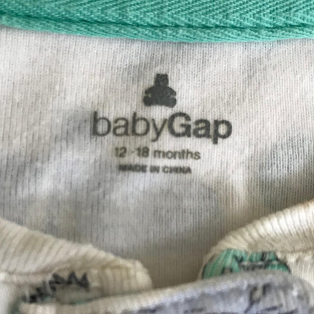 babyGAP(ベビーギャップ)のbaby GAP カバーオール　長袖　12-18ヶ月　薄手 キッズ/ベビー/マタニティのベビー服(~85cm)(カバーオール)の商品写真