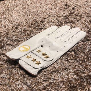 レディース GOLF ゴルフ グローブ 本革 シープレザー Mサイズ(ウエア)