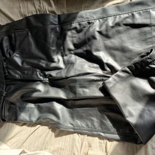 メゾンマルジェラ(Maison Margiela（旧Maison Martin Margiela）)のsaby(サバイ)/ SUPER BIG PT LAMB -BLACK-ベルト付(スラックス)