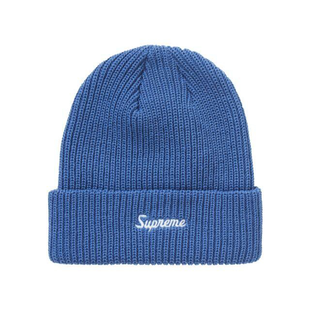 Supreme(シュプリーム)のSupreme Loose Gauge Beanie ブルー メンズの帽子(ニット帽/ビーニー)の商品写真