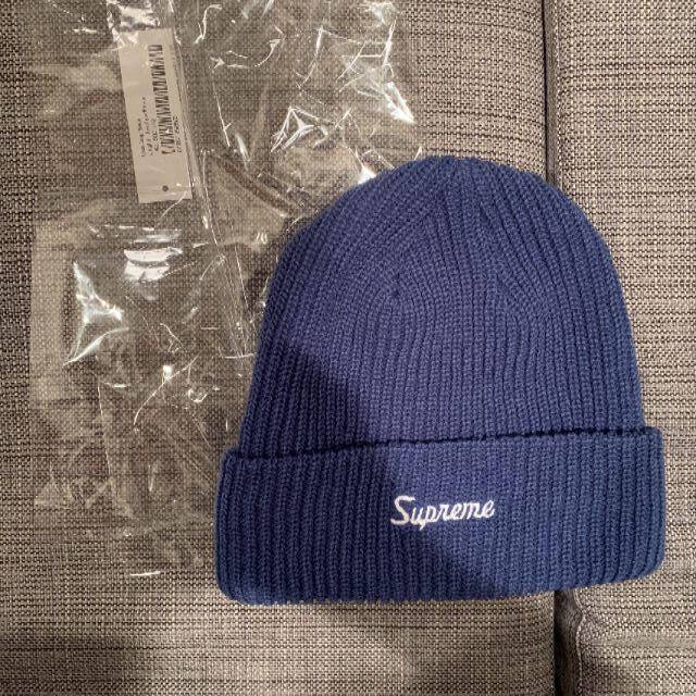 Supreme(シュプリーム)のSupreme Loose Gauge Beanie ブルー メンズの帽子(ニット帽/ビーニー)の商品写真