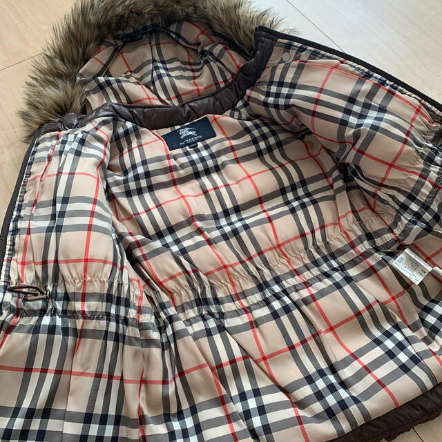 BURBERRY(バーバリー)のBurberry バーバリー　キッズ　ダウンコート　120 キッズ/ベビー/マタニティのキッズ服女の子用(90cm~)(コート)の商品写真