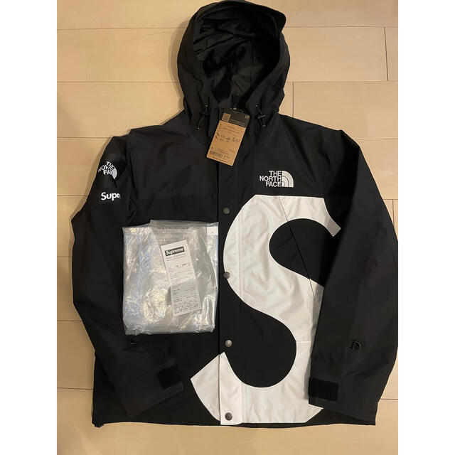 supreme s logo mountain jacket north シュプ - マウンテンパーカー