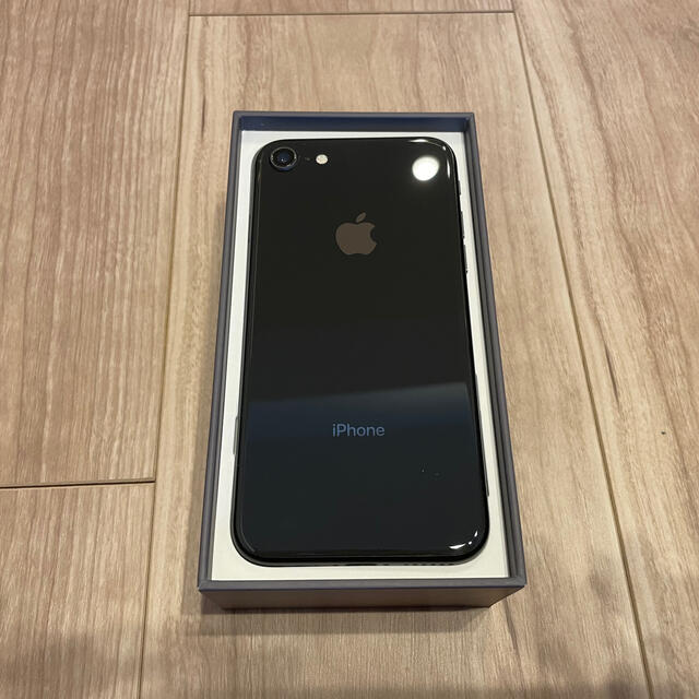 iPhone8 64GB SIMフリー化端末 スペースグレイ 美品 - www ...