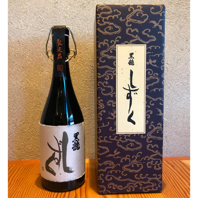 黒龍　しずく　720ml 4本セット