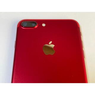 アップル(Apple)のiPhone7PLUS 128GB RED 国内版　SIMフリー(スマートフォン本体)