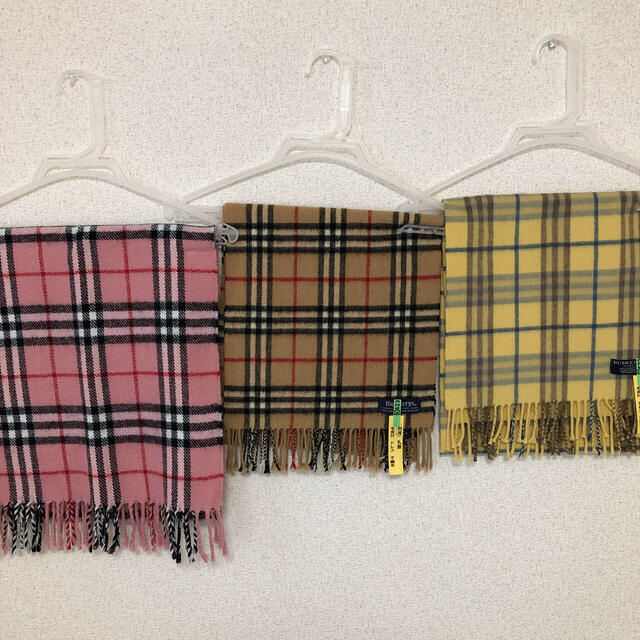 BURBERRY(バーバリー)のバーバリーマフラー×2本　クリーニング済 レディースのファッション小物(マフラー/ショール)の商品写真